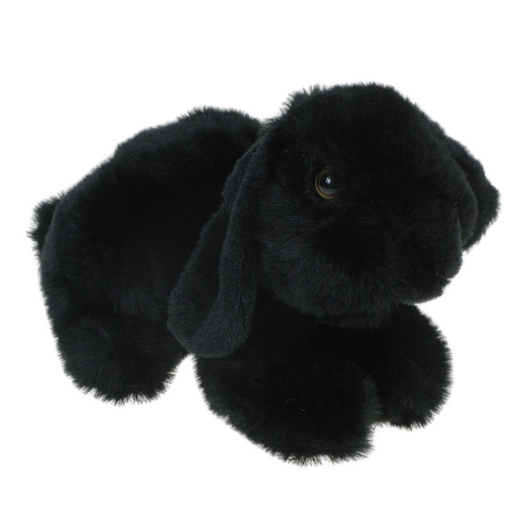 Maskotka Królik miniaturka 22cm czarny eco-friendly