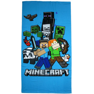 Ręcznik kąpielowy, plażowy Minecraft 140cm x 70cm