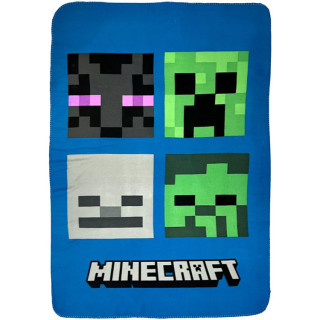 Koc polarowy Minecraft: 100cm x 150cm (032138)