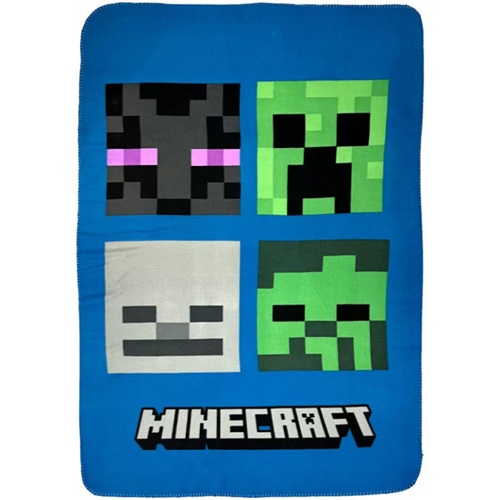 Koc polarowy Minecraft: 100cm x 150cm (032138)