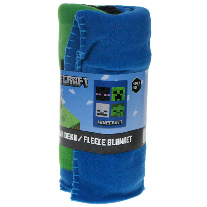 Koc polarowy Minecraft: 100cm x 150cm (032138)