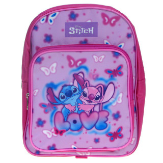 Plecak Stitch z dużą kieszonką Stitch i Angel