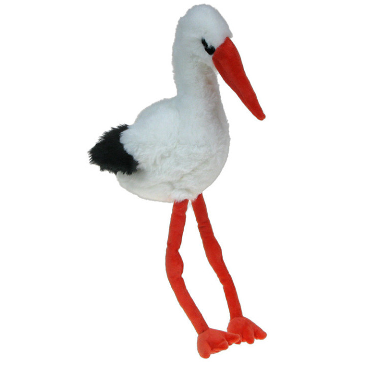 Pluszowe Zoo dla najmniejszych: Maskotka Bocian 45cm