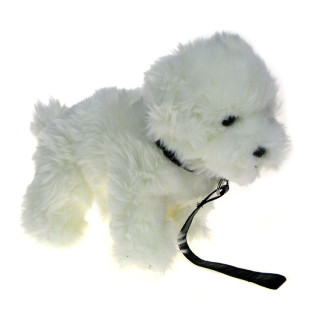 Maskotka Piesek Maltańczyk 25cm 90953