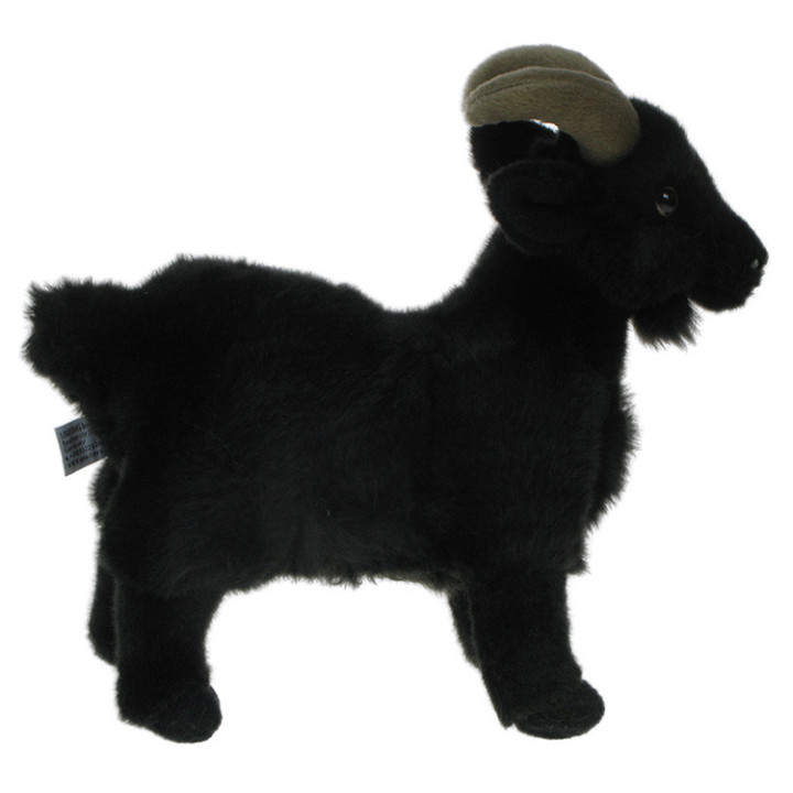 Maskotka czarna Koza 27cm Eko-Friendly