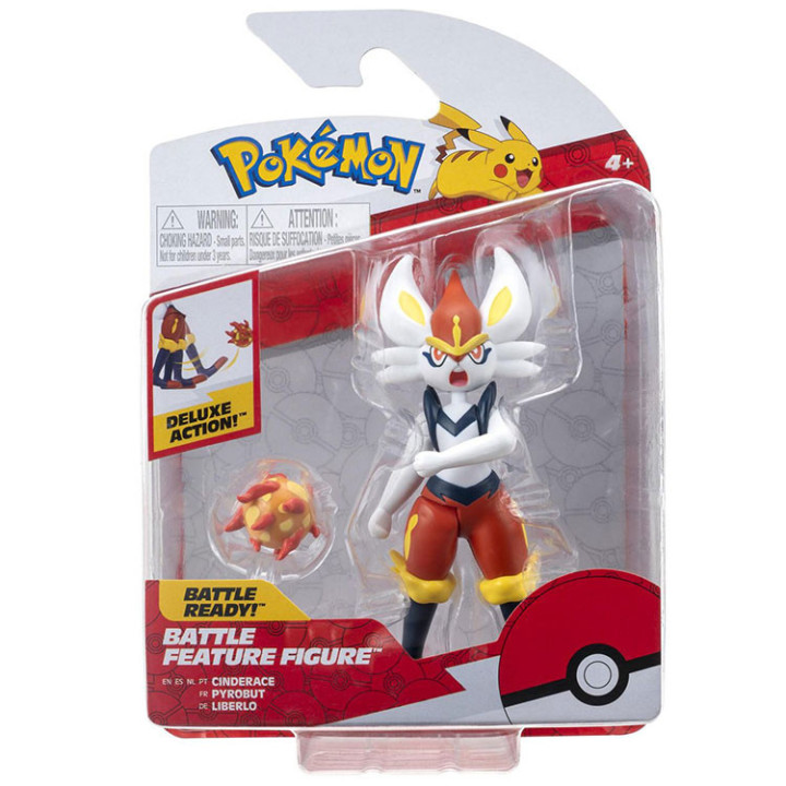 Pokemon - figurka akcji deluxe - Cinderance