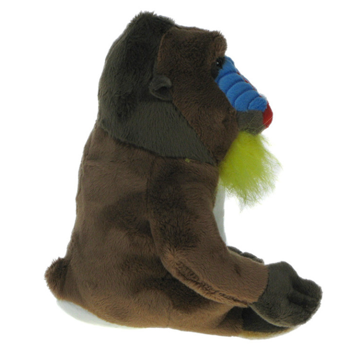 Maskotka Małpa mandryl 20cm