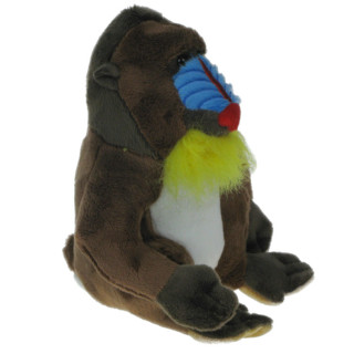 Maskotka Małpa mandryl 20cm