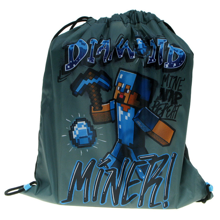 Worek sportowy, na plecy, dla dzieci - Minecraft