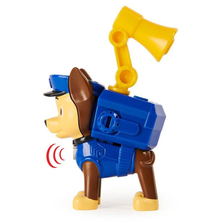 Psi Patrol - figurka z dźwiękiem - piesek Chase klasyczny