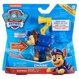 Psi Patrol - figurka z dźwiękiem - piesek Chase klasyczny
