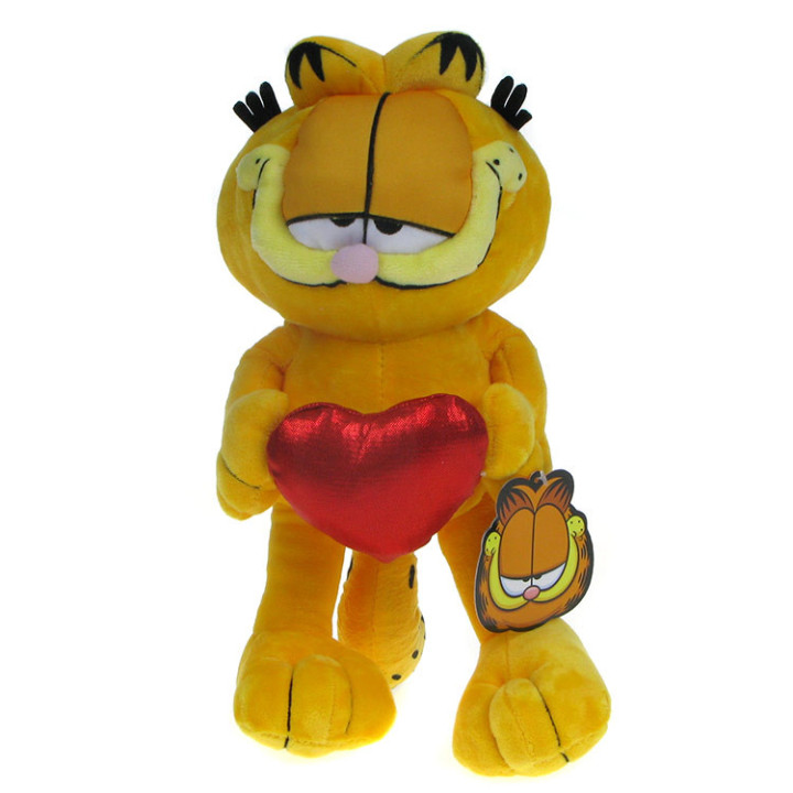 Garfield: maskotka kot Garfield z sercem 34cm