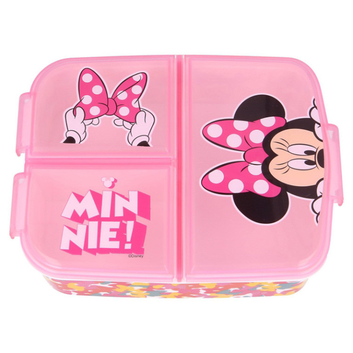 Śniadaniówka trzykomorowa - Myszka Minnie (51120)