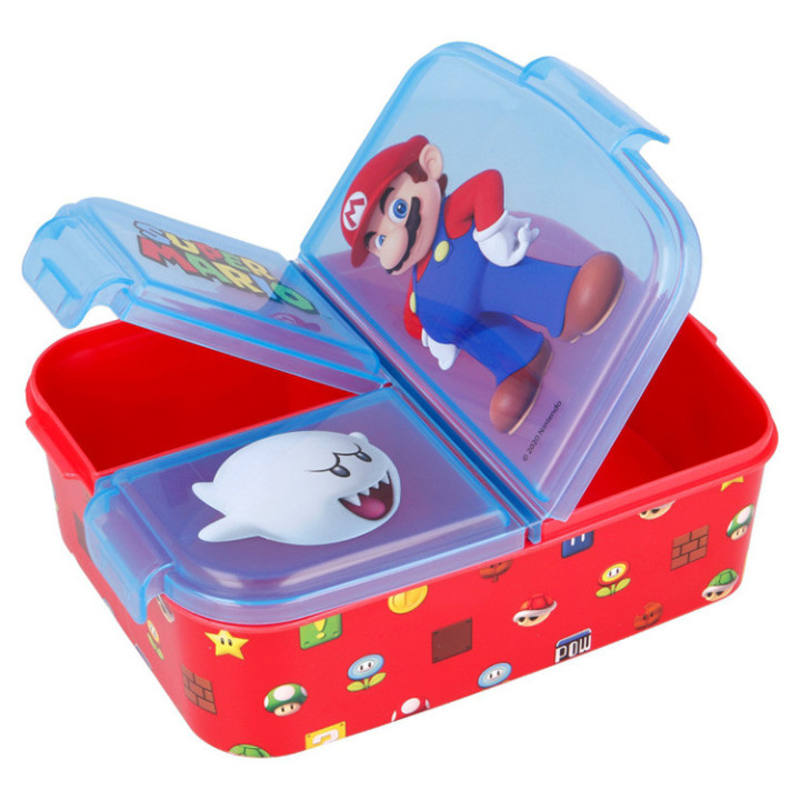 Śniadaniówka trzykomorowa - Super Mario
