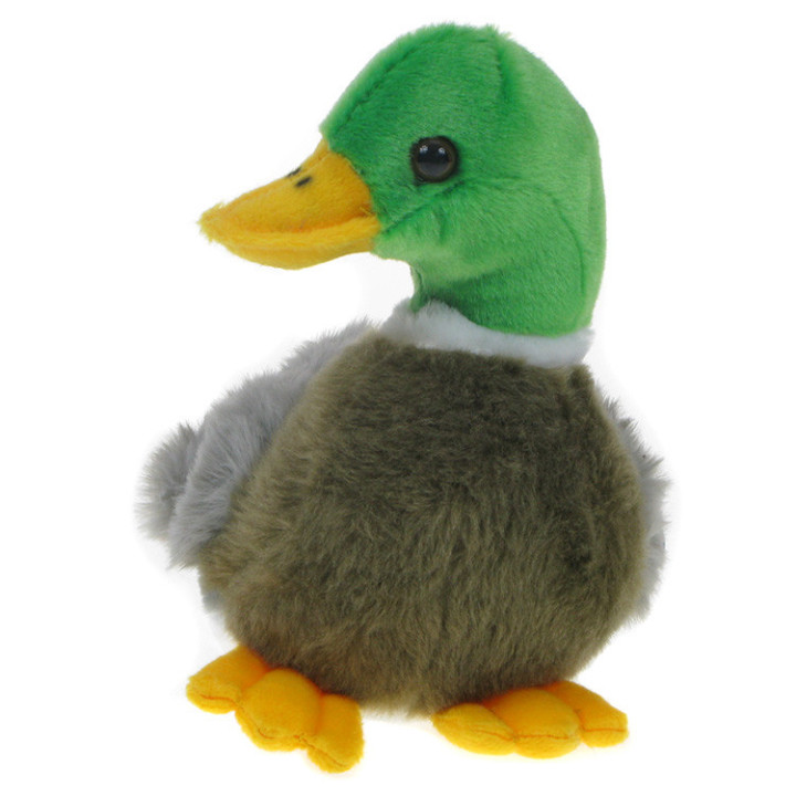 Maskotka Kaczka krzyżówka 17cm