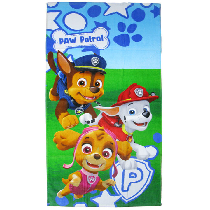 Ręcznik kąpielowy, plażowy Psi Patrol