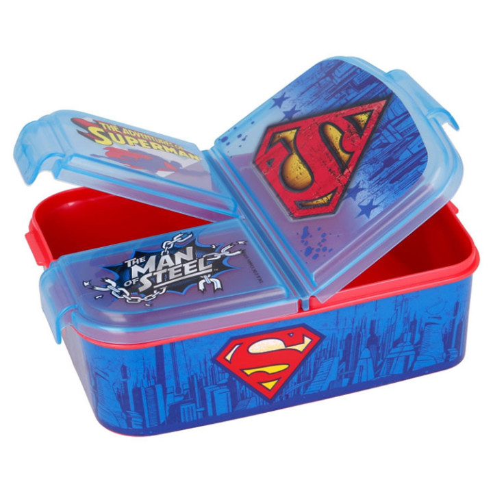 Śniadaniówka trzykomorowa - Superman