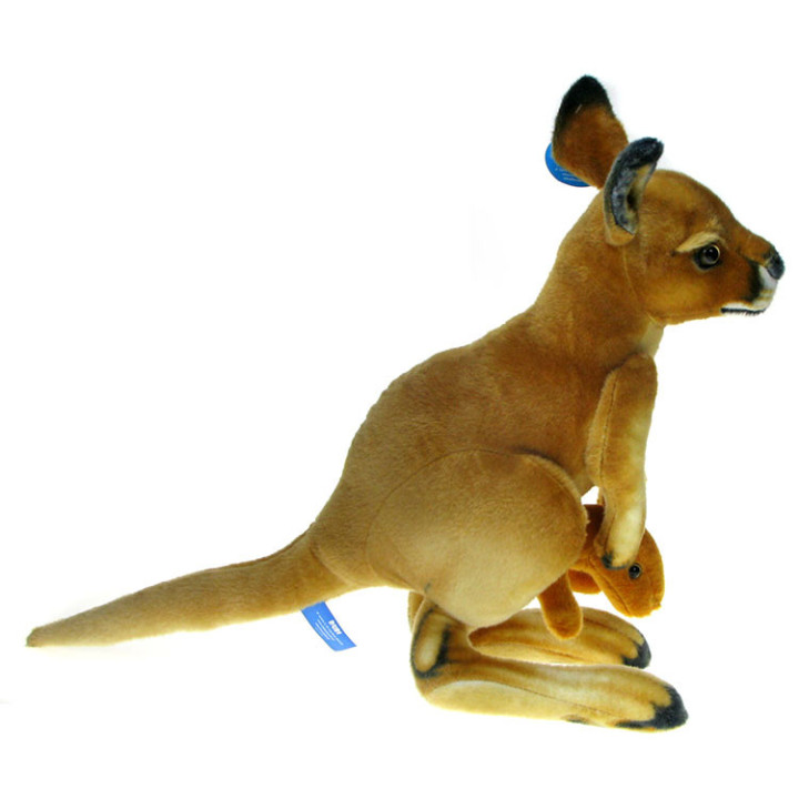 Maskotka Kangur z młodym 44cm