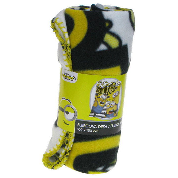Koc polarowy Minionki 025574