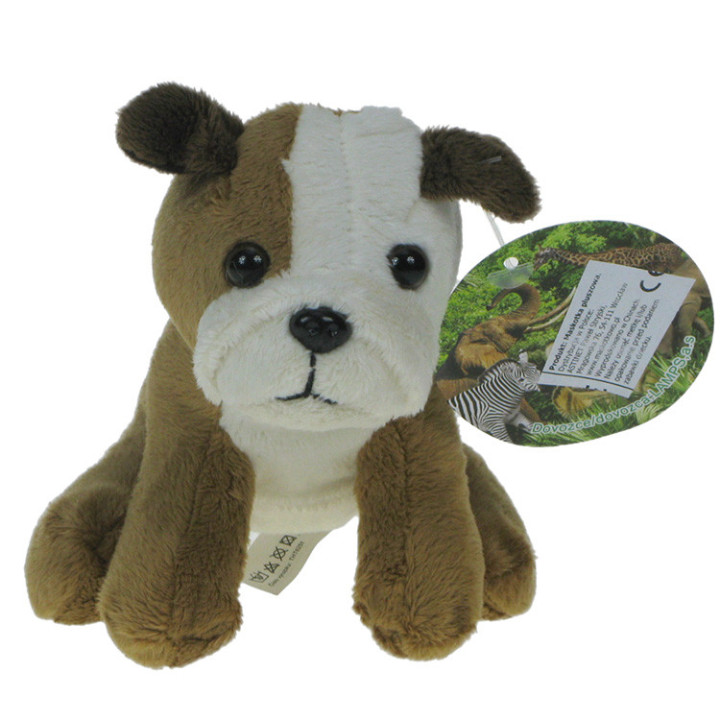 Maskotka mini: Piesek Buldog 14cm