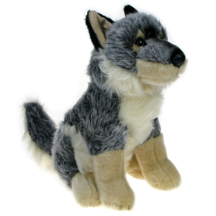 Maskotka Wilk siedzący 25cm