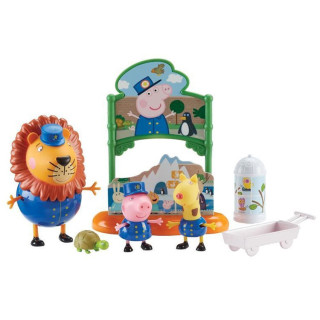Zestaw Figurek - Świnka Peppa - zestaw tematyczny - Dzień w Zoo