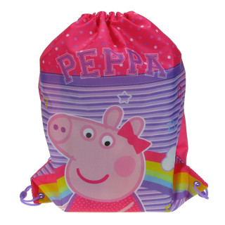 Worek sportowy, na plecy, dla dzieci - Świnka Peppa