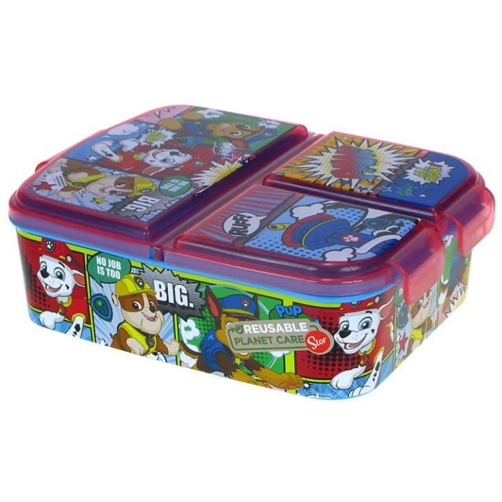 Śniadaniówka trzykomorowa - Paw Patrol : Psi Patrol