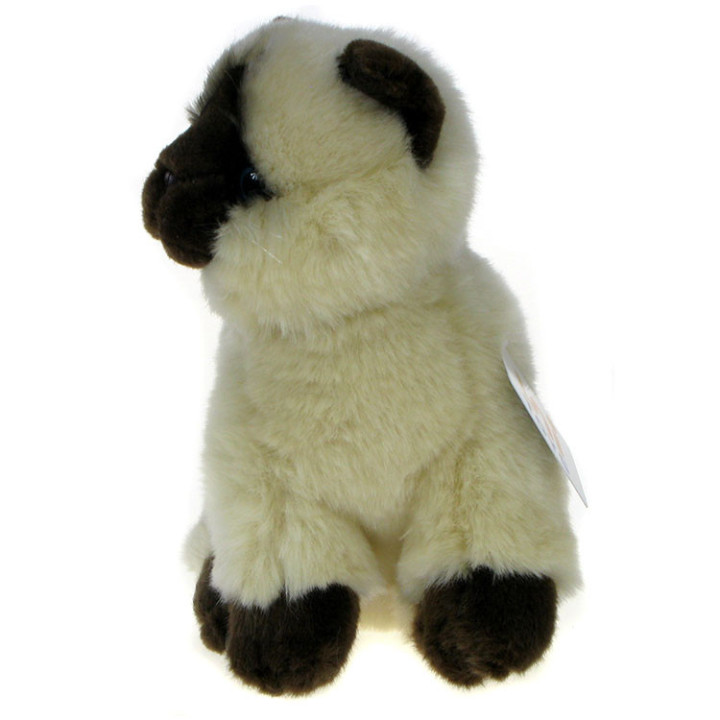 Maskotka Kot Perski siedzący beżowy 20cm