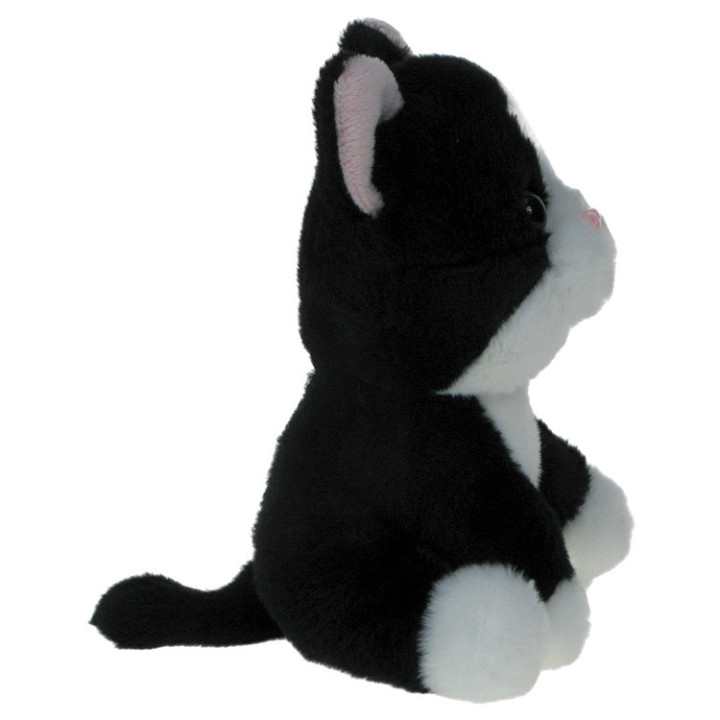 Pluszowe Zoo dla najmniejszych: Maskotka Kotek czarny 18cm