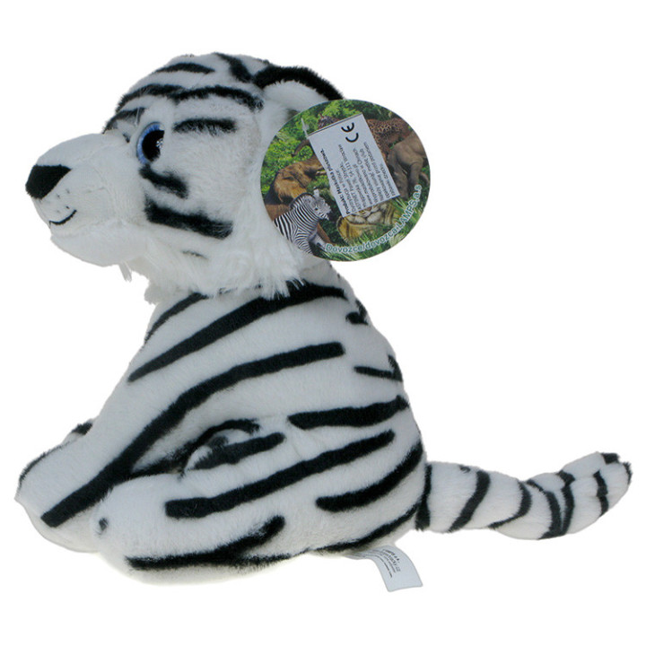 Pluszowe Zoo dla najmniejszych: Maskotka biały Tygrys 20cm