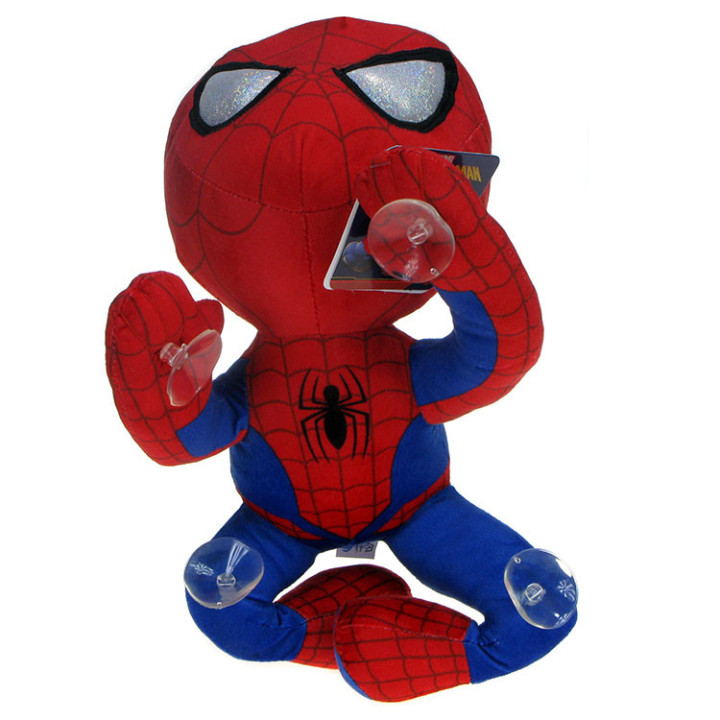 Spider-Man: maskotka Spider-Man z przyssawkami (wspinający się - model B)
