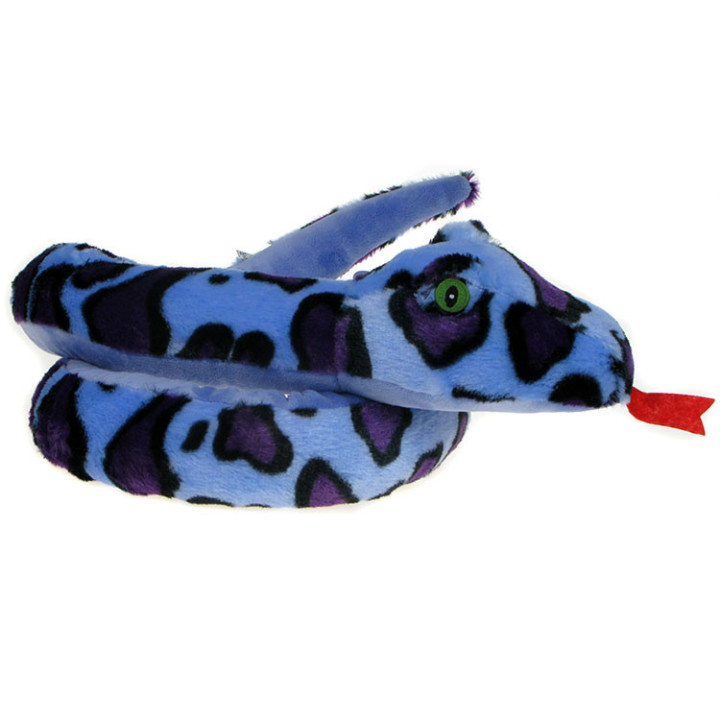 Maskotka Wąż niebiesko-fioletowy 145cm