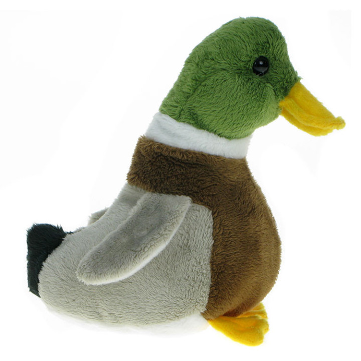 Maskotka Kaczka krzyżówka z dźwiękiem 16cm