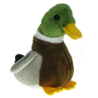 Maskotka Kaczka krzyżówka z dźwiękiem 16cm
