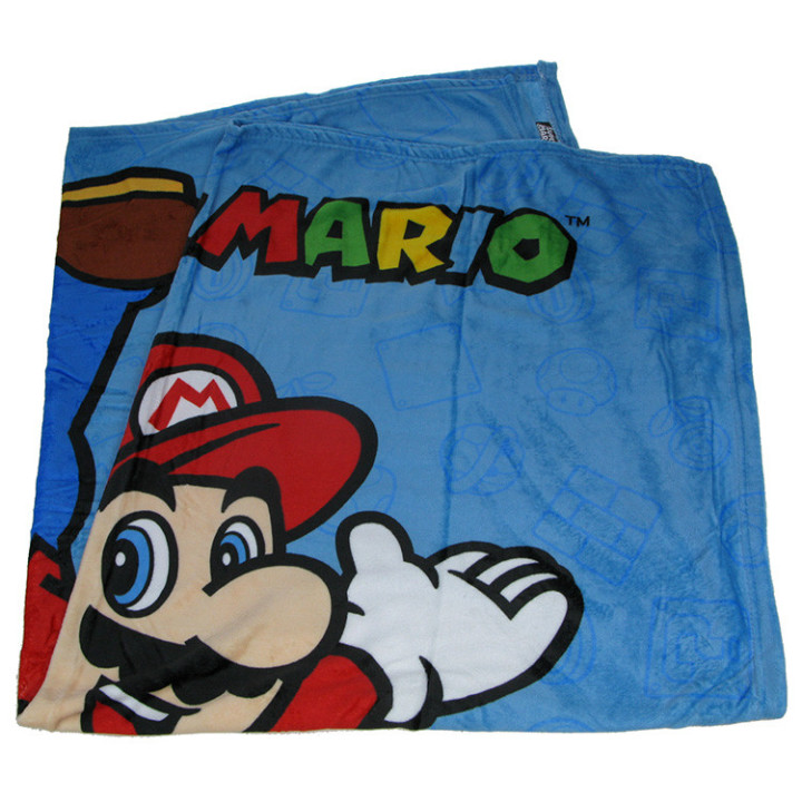 Koc pluszowy Super Mario130cm x 160cm