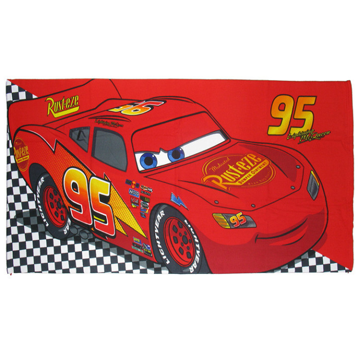 Ręcznik kąpielowy Auta (Cars): Zygzak McQueen 140cm x 70cm Fast Dry
