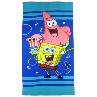Ręcznik kąpielowy SpongeBob 140cm x 70cm Fast Dry