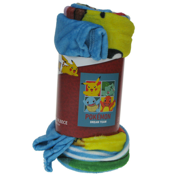Koc pluszowy Pokemony (087027) 130cm x 160cm