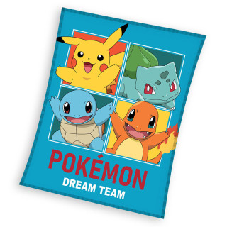 Koc pluszowy Pokemony (087027) 130cm x 160cm