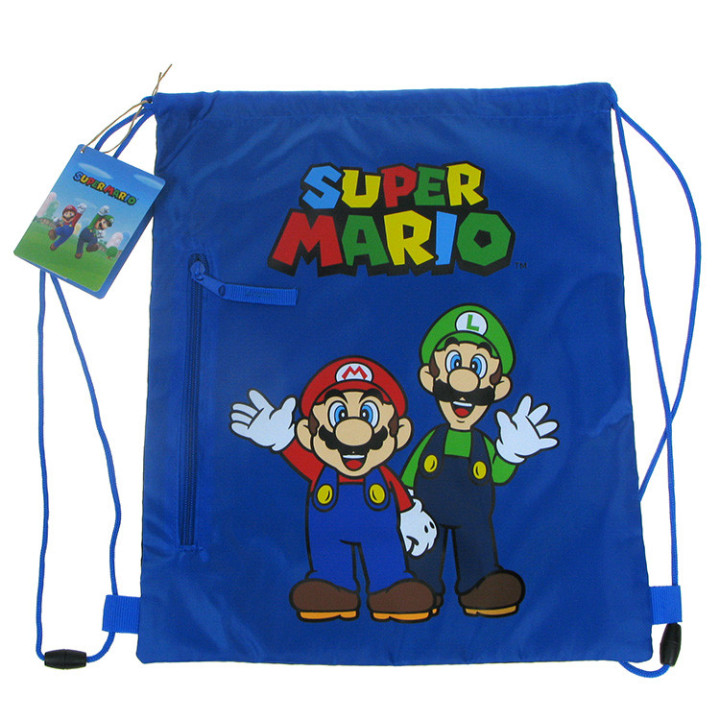 Worek sportowy, na plecy, dla dzieci - Super Mario