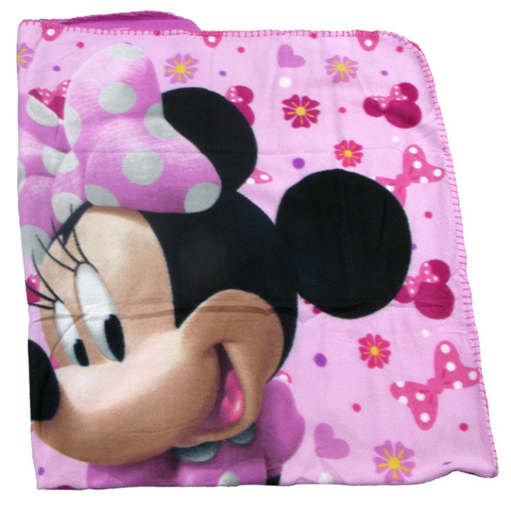 Koc polarowy Myszka Minnie 100x140cm