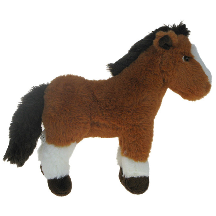 Pluszowe Zoo dla najmniejszych: Maskotka puchaty Konik 25cm