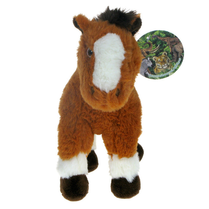 Pluszowe Zoo dla najmniejszych: Maskotka puchaty Konik 25cm