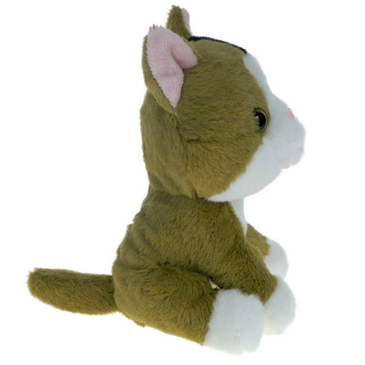 Pluszowe Zoo dla najmniejszych: Maskotka Kotek łaciaty 18cm