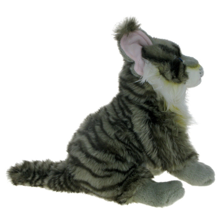 Pluszowe ZOO: Maskotka Kot Maine Coon 26cm szary