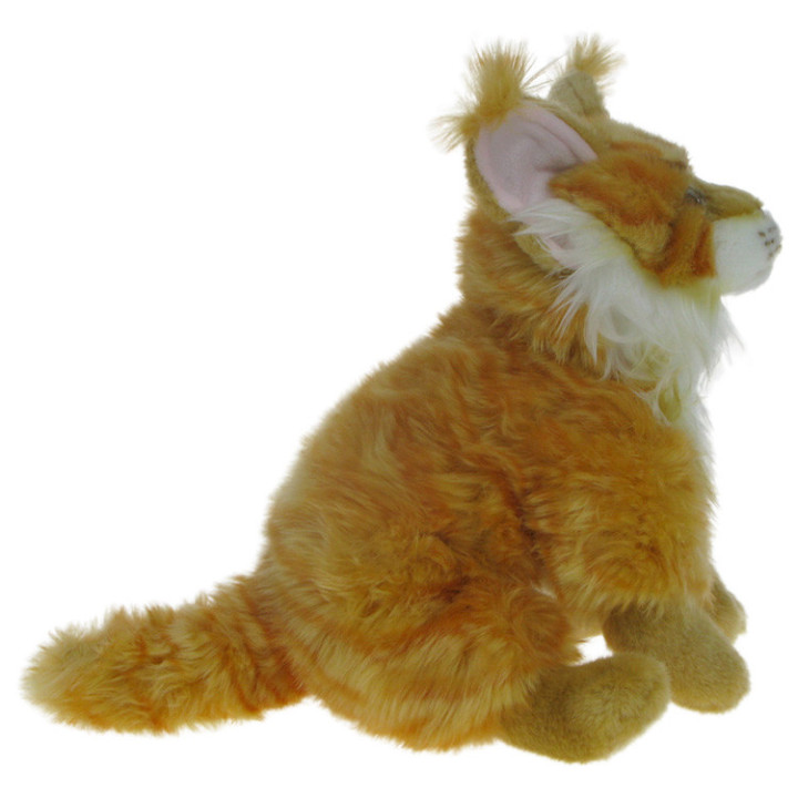 Pluszowe ZOO: Maskotka Kot Maine Coon 26cm brązowy