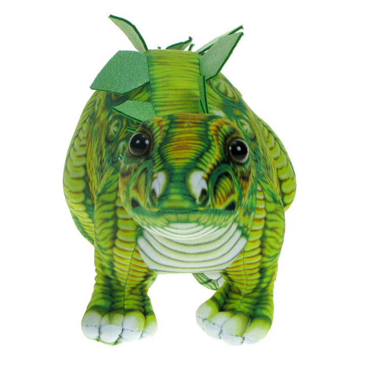 Barwne Prehistoryczne Zoo: Maskotka dinozaur Stegozaur 36cm