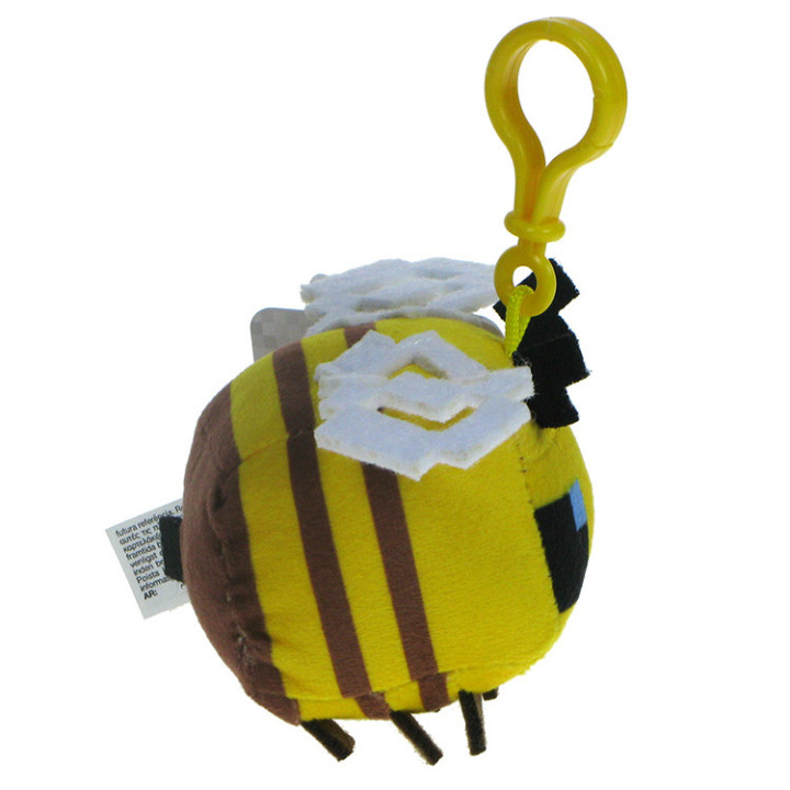 Minecraft: brelok, breloczek, zawieszka, mini maskotka: Pszczoła, pszczółka