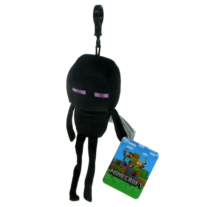 Minecraft: brelok, breloczek, zawieszka, mini maskotka: Enderman